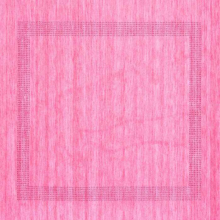 Square Machine Washable Abstract Pink Contemporary Rug, wshcon1773pnk