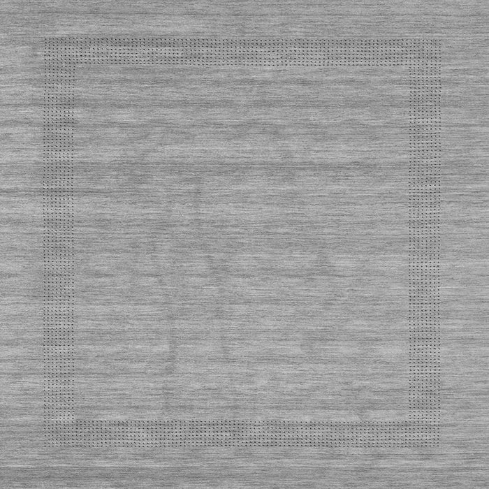 Serging Thickness of Abstract Gray Contemporary Rug, con1773gry