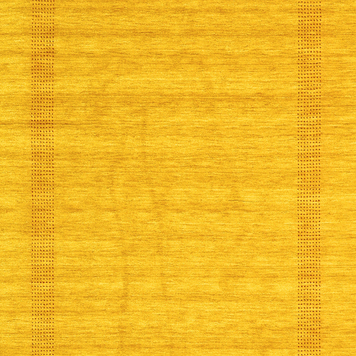 Machine Washable Abstract Yellow Contemporary Rug, wshcon1773yw