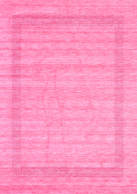 Abstract Pink Contemporary Rug, con1773pnk