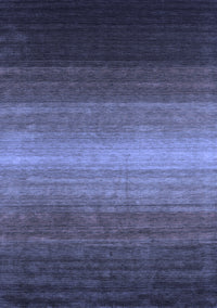 Abstract Blue Contemporary Rug, con1774blu