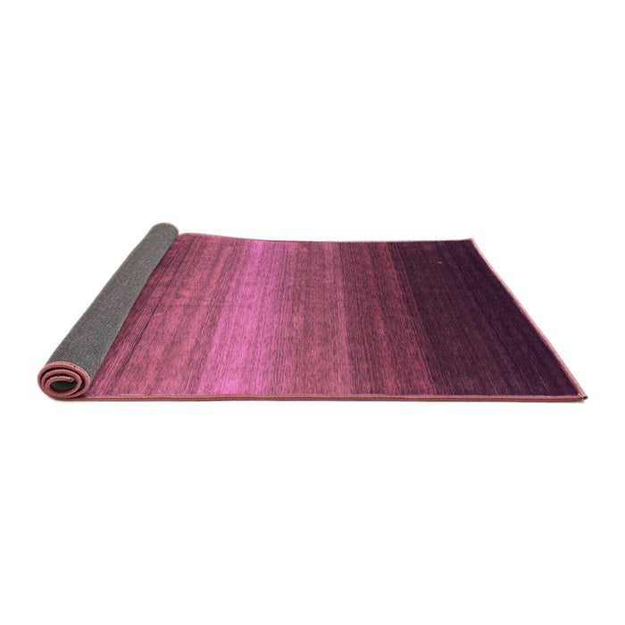 Sideview of Abstract Pink Contemporary Rug, con1774pnk