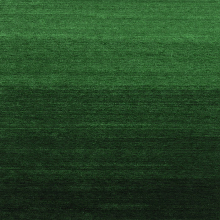 Square Abstract Emerald Green Contemporary Rug, con1775emgrn