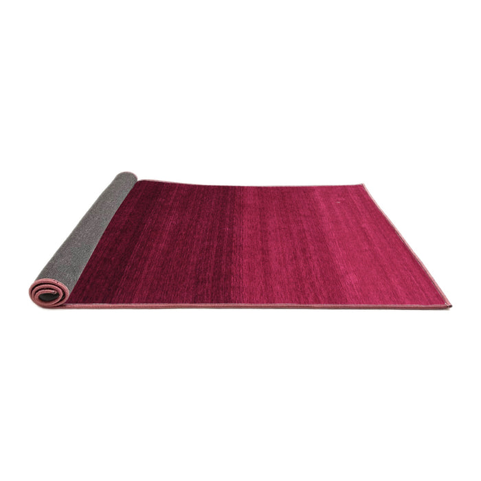 Sideview of Abstract Purple Contemporary Rug, con1775pur