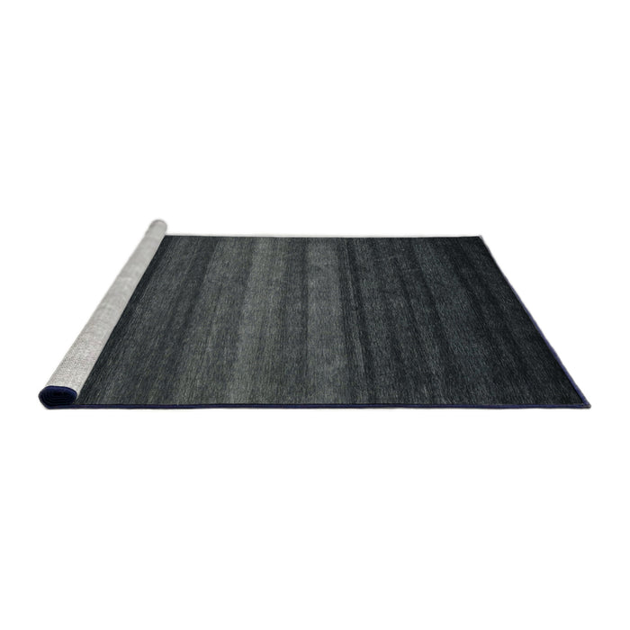 Serging Thickness of Machine Washable Contemporary Dark Slate Gray Green Rug, wshcon1776
