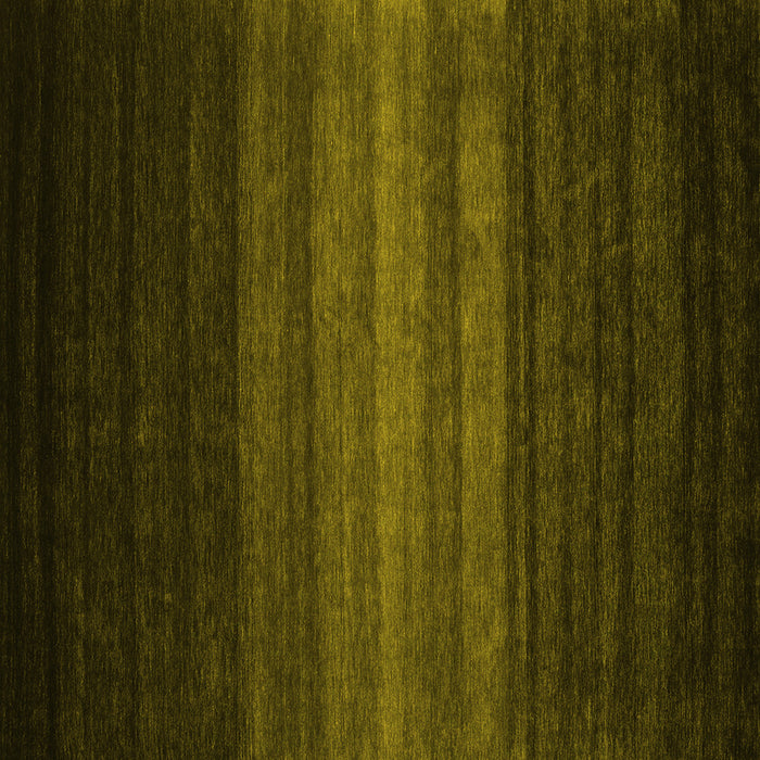 Square Abstract Yellow Contemporary Rug, con1776yw