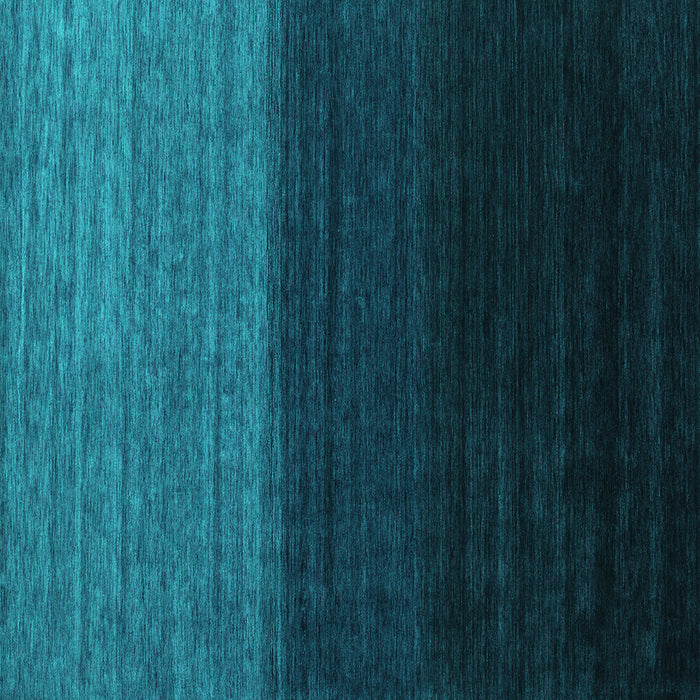 Square Machine Washable Abstract Turquoise Contemporary Area Rugs, wshcon1777turq