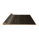 Sideview of Abstract Brown Contemporary Rug, con1778brn