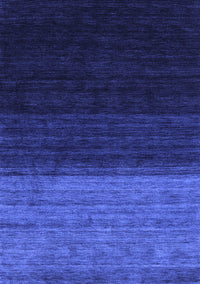 Abstract Blue Contemporary Rug, con1778blu