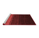 Contemporary Red Washable Rugs