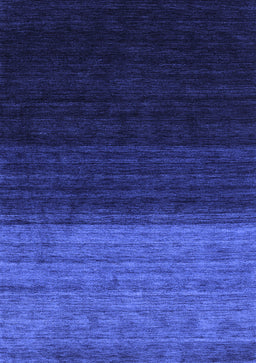 Abstract Blue Contemporary Rug, con1778blu