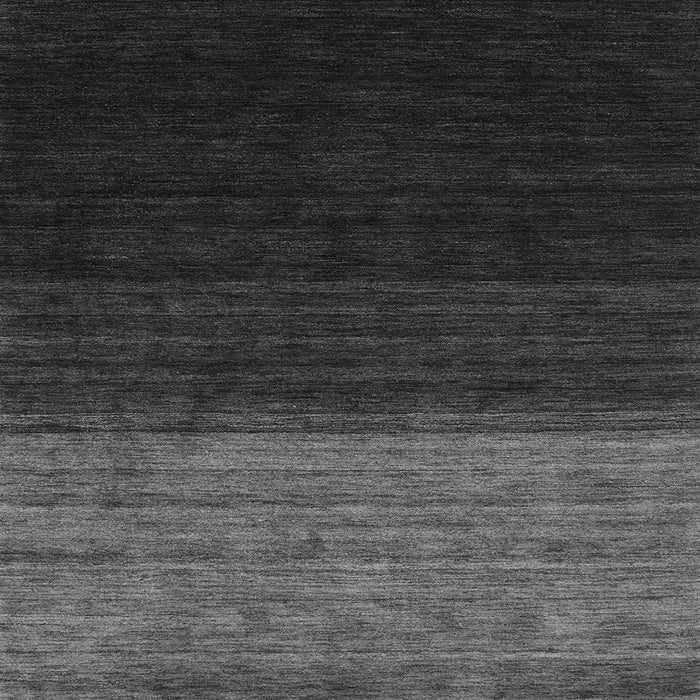 Round Machine Washable Abstract Gray Contemporary Rug, wshcon1778gry