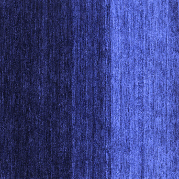 Square Abstract Blue Contemporary Rug, con1778blu