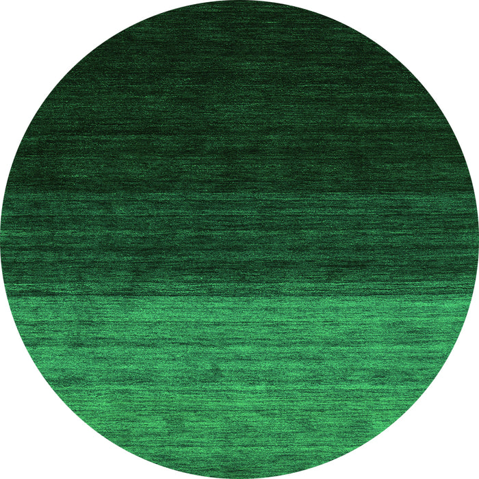 Machine Washable Abstract Green Contemporary Area Rugs, wshcon1778grn