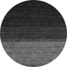 Machine Washable Abstract Gray Contemporary Rug, wshcon1778gry