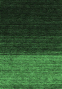 Abstract Emerald Green Contemporary Rug, con1778emgrn