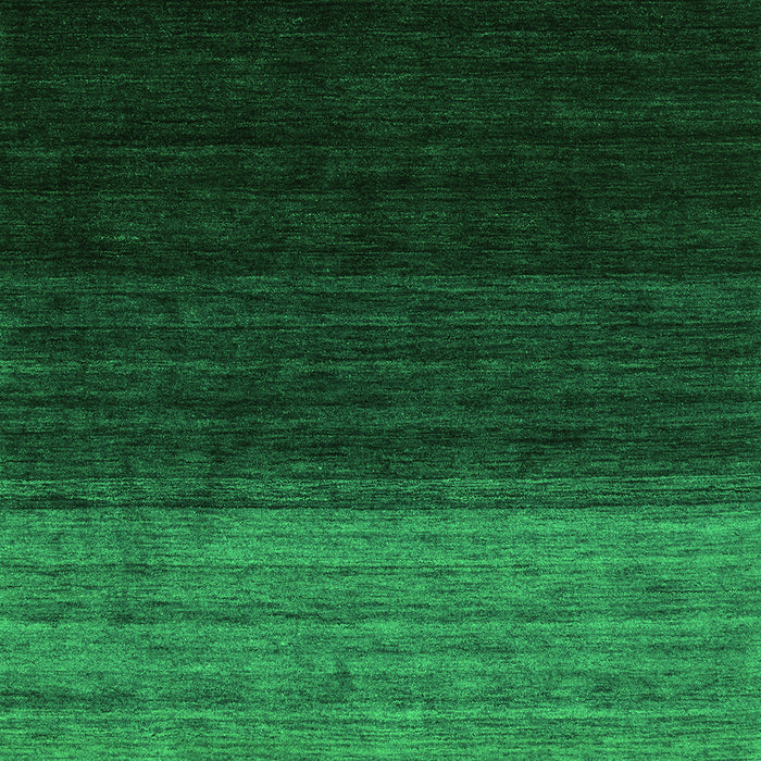 Serging Thickness of Machine Washable Abstract Green Contemporary Area Rugs, wshcon1778grn