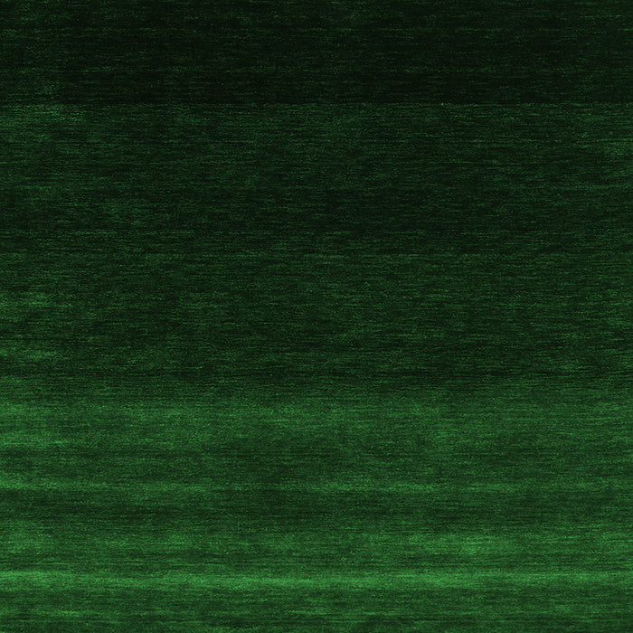 Round Machine Washable Abstract Green Contemporary Area Rugs, wshcon1779grn