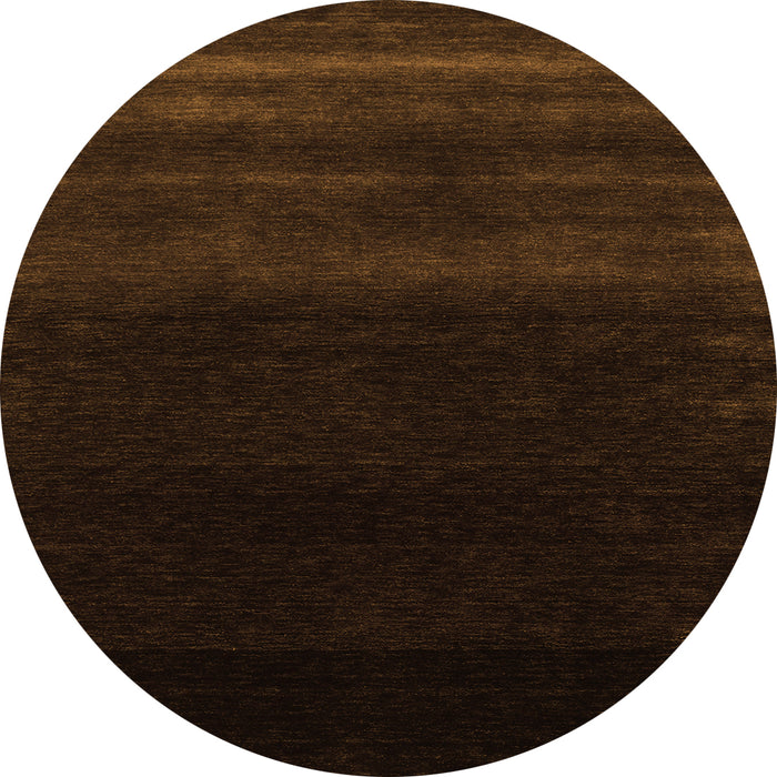 Square Abstract Orange Contemporary Rug, con1779org