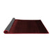 Abstract Red Contemporary Area Rugs