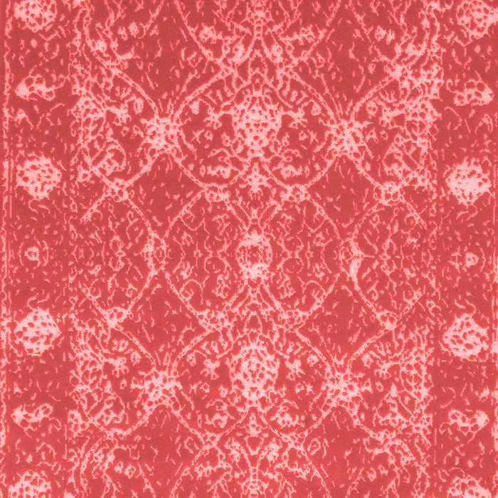 Machine Washable Persian Red Bohemian Rug, wshcon177red