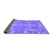 Sideview of Persian Purple Bohemian Rug, con177pur