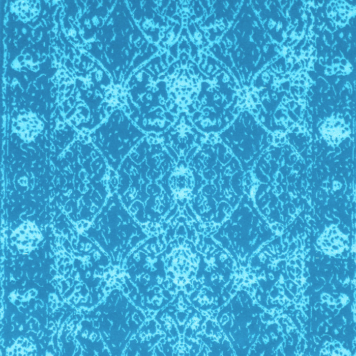 Machine Washable Persian Light Blue Bohemian Rug, wshcon177lblu