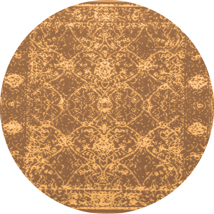 Machine Washable Persian Orange Bohemian Area Rugs, wshcon177org