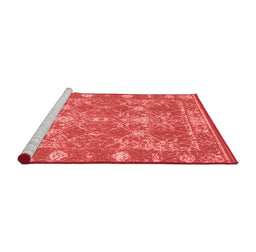 Bohemian Red Washable Rugs