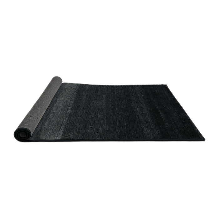 Thickness of Contemporary Light Black Modern Rug, con1780