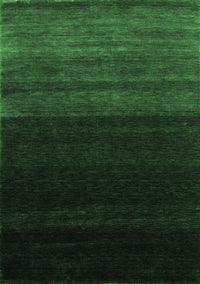 Abstract Emerald Green Contemporary Rug, con1780emgrn