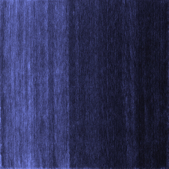 Square Machine Washable Abstract Blue Contemporary Rug, wshcon1780blu