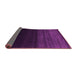 Sideview of Abstract Pink Contemporary Rug, con1780pnk