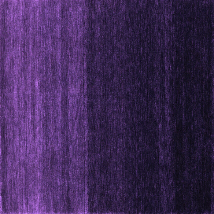 Square Abstract Purple Contemporary Rug, con1780pur