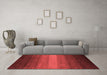 Contemporary Red Washable Rugs