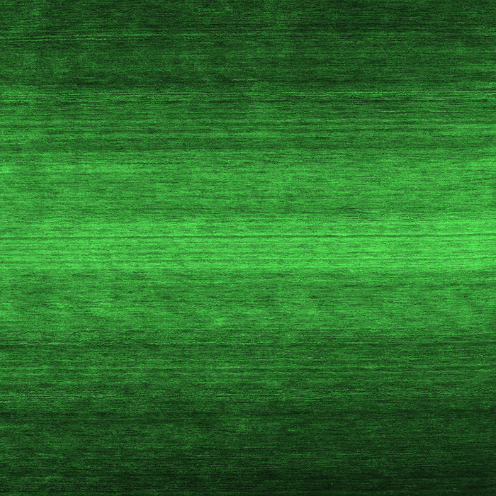 Serging Thickness of Abstract Green Contemporary Rug, con1781grn