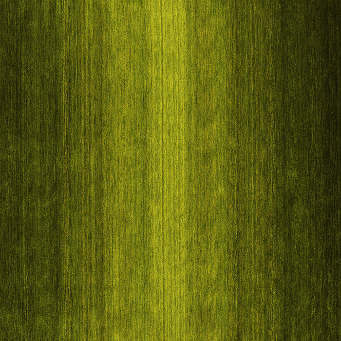 Square Machine Washable Abstract Yellow Contemporary Rug, wshcon1781yw