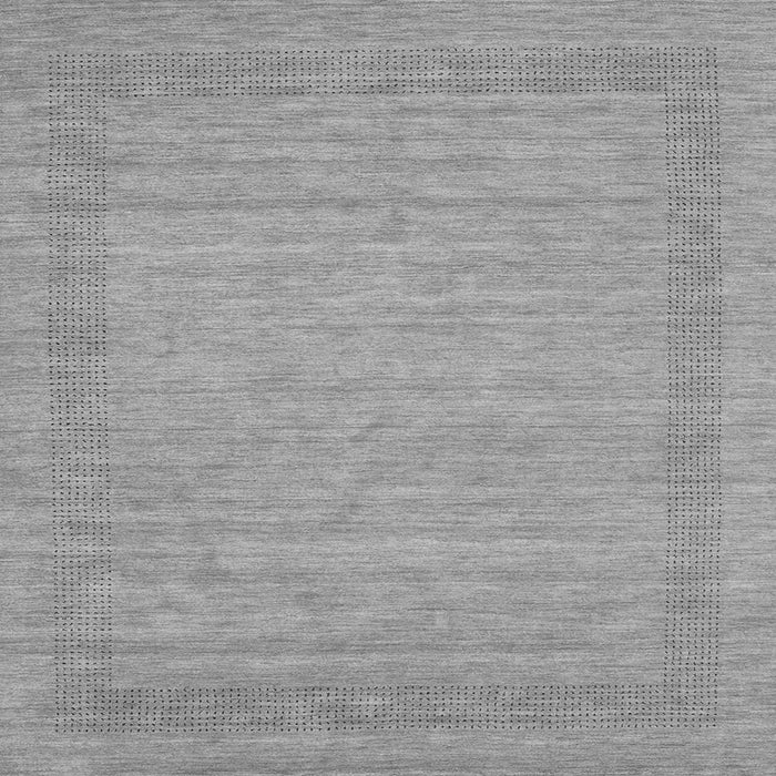 Serging Thickness of Abstract Gray Contemporary Rug, con1782gry