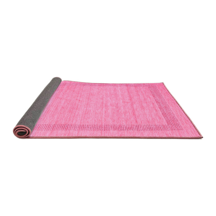 Sideview of Abstract Pink Contemporary Rug, con1782pnk