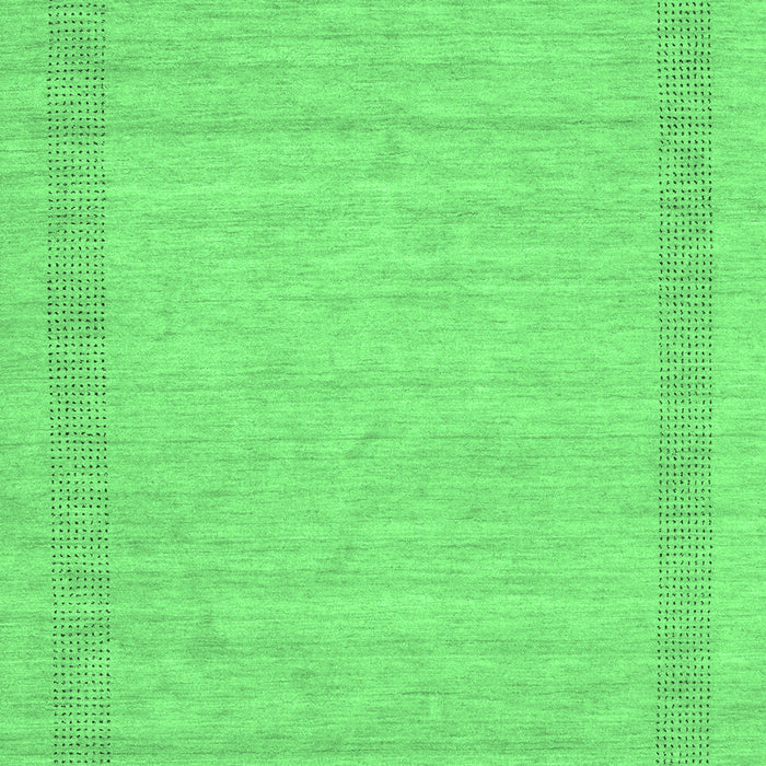 Abstract Emerald Green Contemporary Rug, con1782emgrn