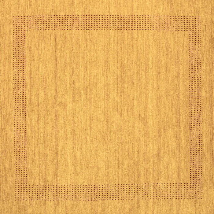 Square Abstract Brown Contemporary Rug, con1782brn