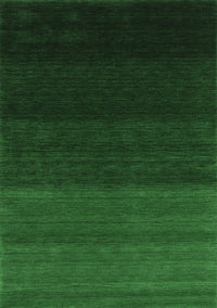 Abstract Emerald Green Contemporary Rug, con1783emgrn