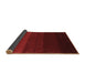 Sideview of Abstract Brown Contemporary Rug, con1783brn