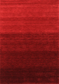 Abstract Orange Contemporary Rug, con1783org