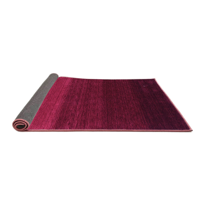 Sideview of Abstract Purple Contemporary Rug, con1783pur