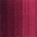 Square Abstract Purple Contemporary Rug, con1783pur