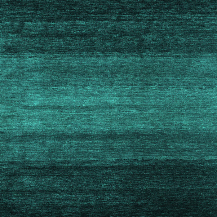 Machine Washable Abstract Turquoise Contemporary Area Rugs, wshcon1784turq