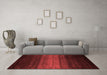 Contemporary Red Washable Rugs