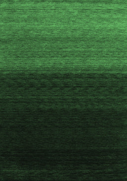 Abstract Emerald Green Contemporary Rug, con1785emgrn