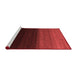 Contemporary Red Washable Rugs